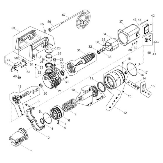 Wacker RCP-25/230 Assembly