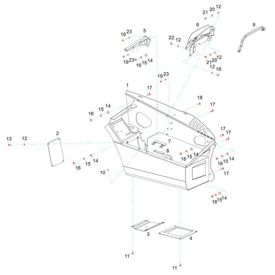 Engine Box Assembly