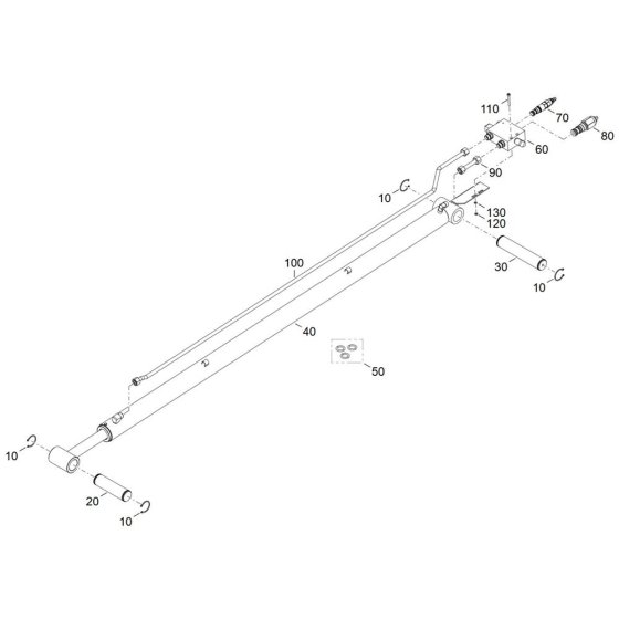 Telescopic Cylinder for TH412