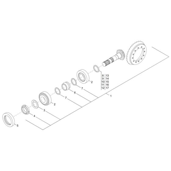 Drive Assembly for TH522