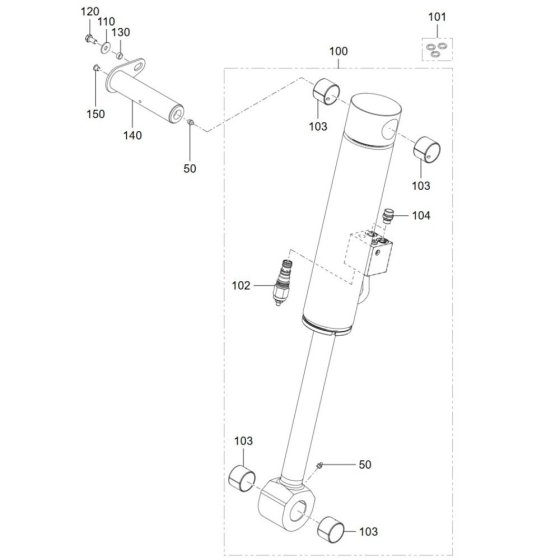 Tilt Ram Assembly