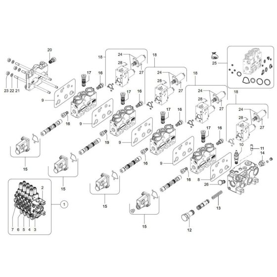 Control Unit for Wacker TH730