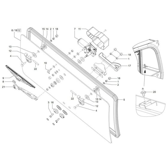 Window Assembly for TH730
