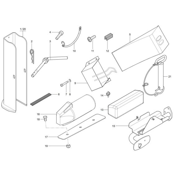 Wacker TH740 Tools