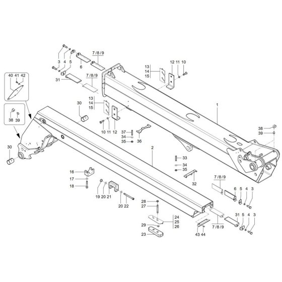 Mounting Assembly for TH744