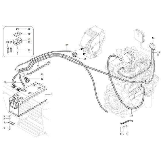Battery Assembly for TH750