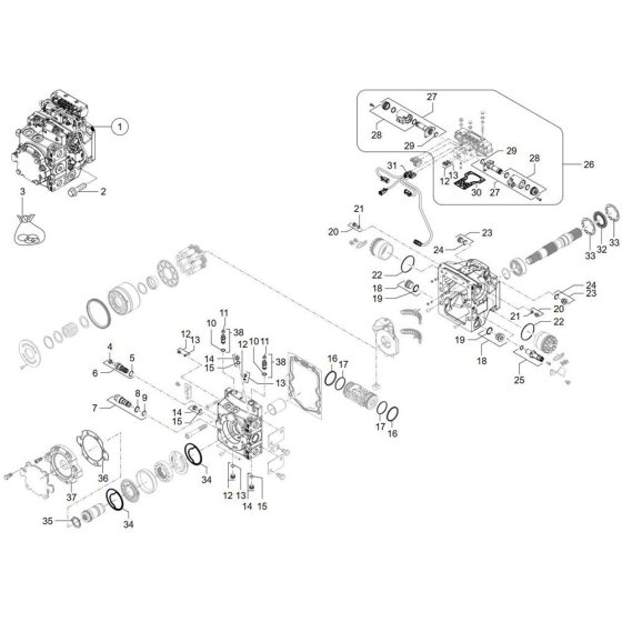 Displacement Pump Assembly
