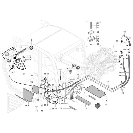 Heating Assembly for Wacker TH955