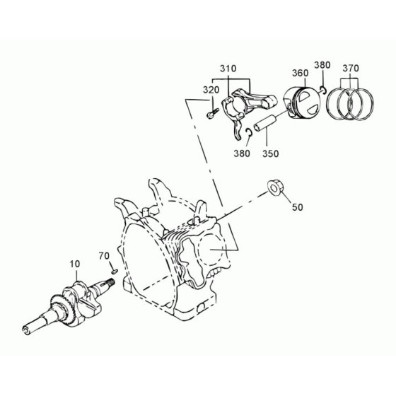 Crankshaft & Piston Assembly