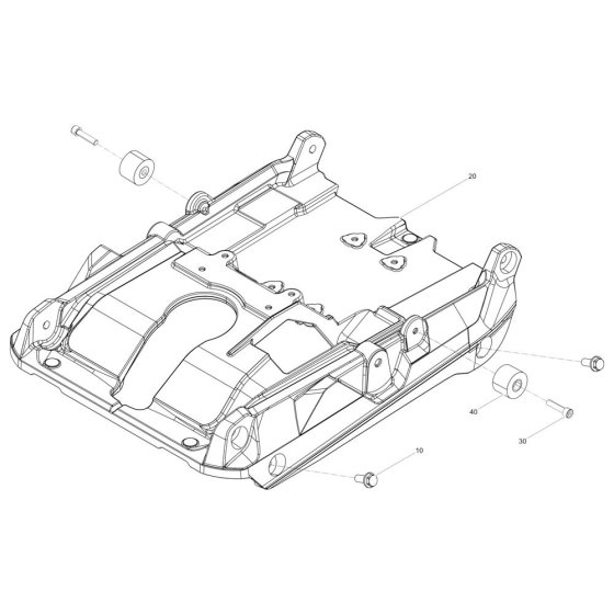 Baseplate Assembly for WP1550we