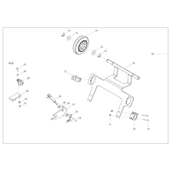 Trolley Assembly for WP1550we