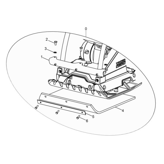 Protective Pad for Wacker WPP1550A