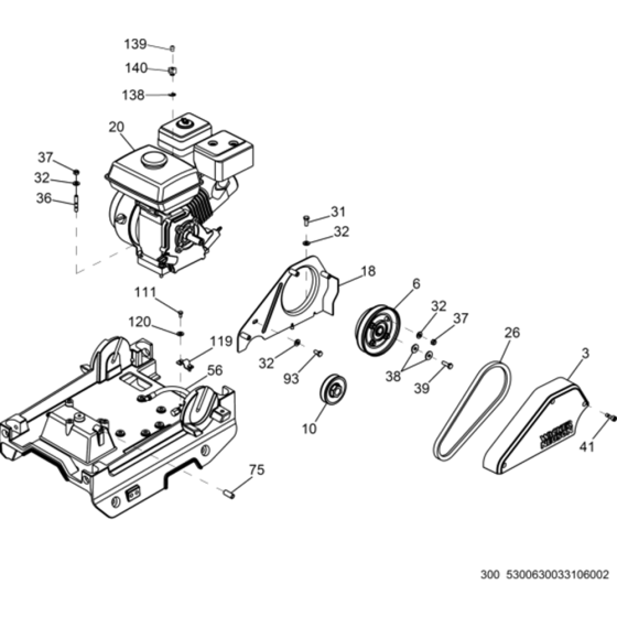 Beltguard/Clutch Assembly