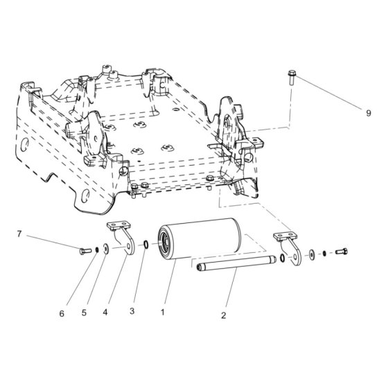Wheel Assembly for Wacker WPU1550AW