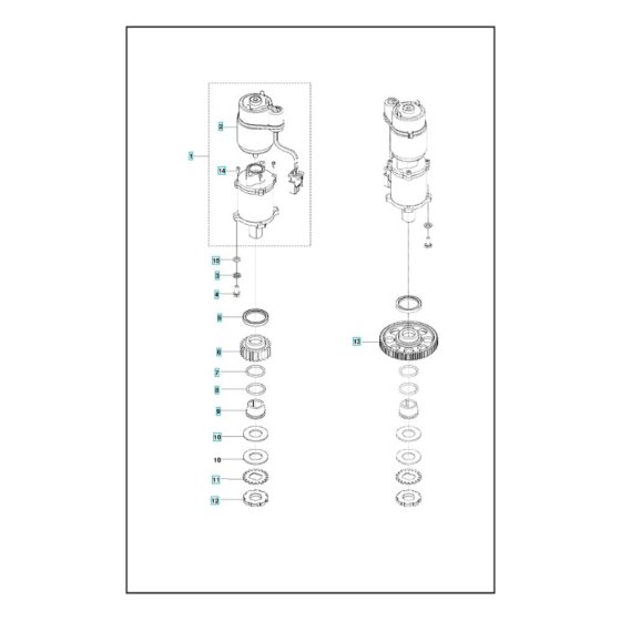 Motor Assembly for WS 220