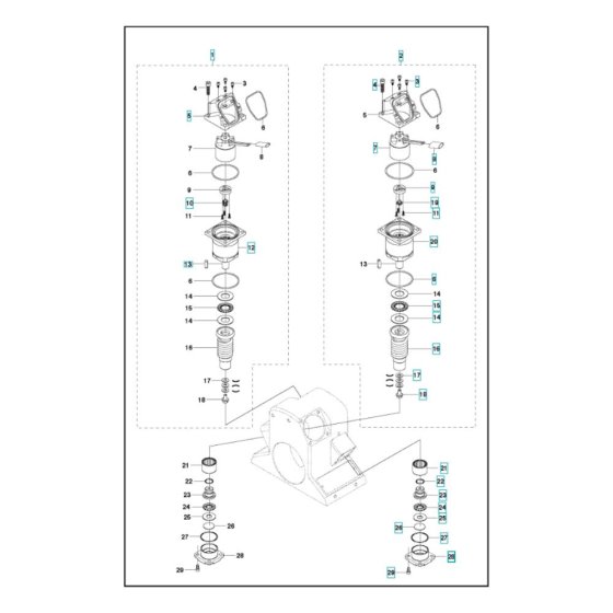 Motor Assembly for WS 440 HF