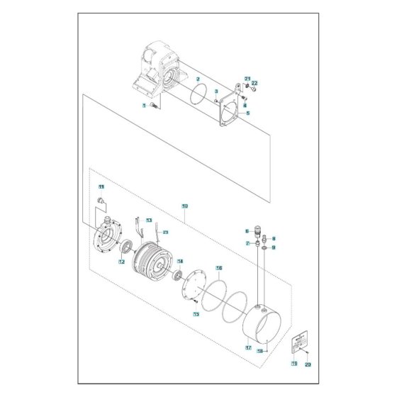 Motor Assembly for WS 440 HF