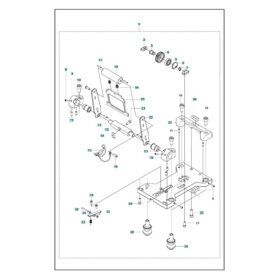 Carriage Assembly for WS 440 HF