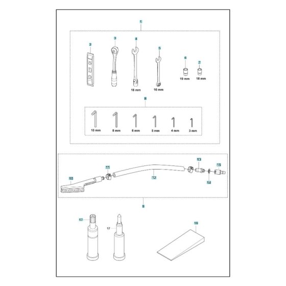 Husqvarna WS 440 HF Accessories