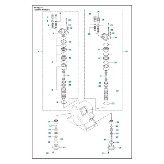 Motor Assembly for WS 462