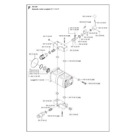 Motor Assembly for WS 462