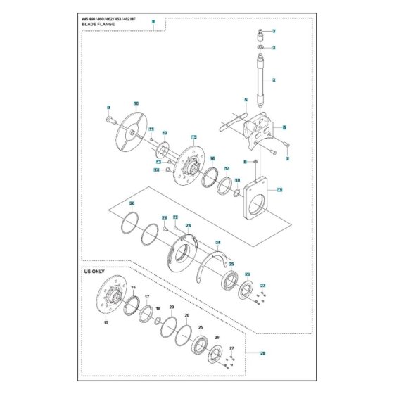 Blade Flange Assembly