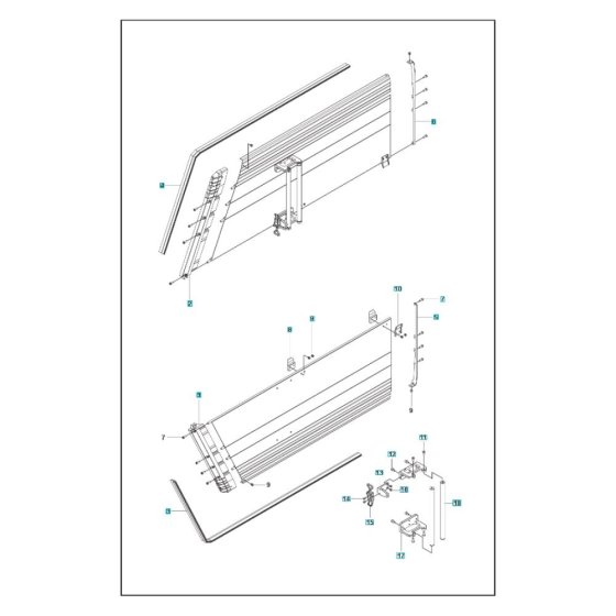 Blade Guard Assembly for WS 463