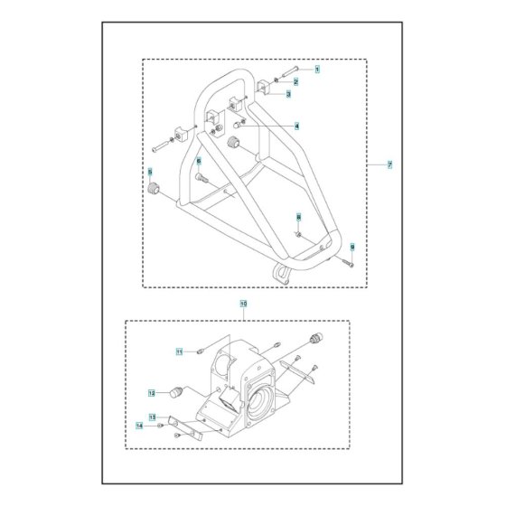 Housing Assembly for WS 482 HF