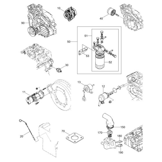 Engine Assembly for RD27