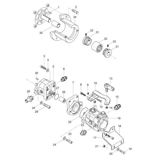 Drive Pump Assembly