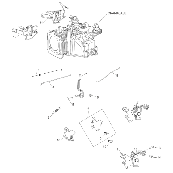 Engine Controls for Kohler XT650