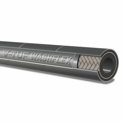 10m 1w 1/4 Black V-Tuf Hose Klf X Klf 250bar 150degC - Fits New Karcher - V-TUF Pressure Washer Parts - VTK11410KLKL