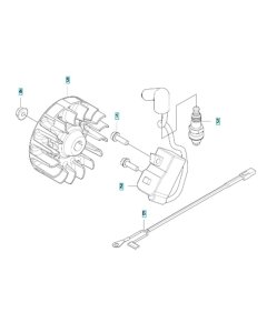 Ignition Assembly for Husqvarna