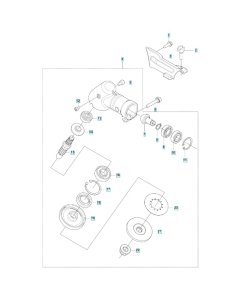 Gear Assembly for Husqvarna 143RS