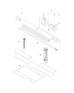 Shaft Assembly for Husqvarna 143RS