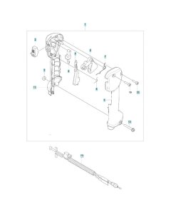 Throttle Assembly for Husqvarna
