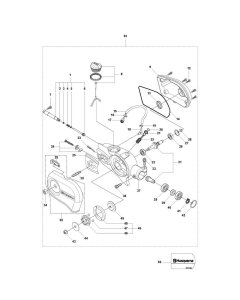 Saw Head Assembly for Husqvarna