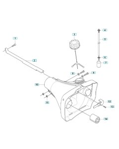 Fuel Tank Assembly for 343FRM