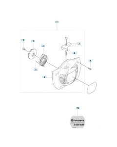 Starter Assembly for Husqvarna