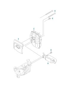 Muffler Assembly for 543RBS