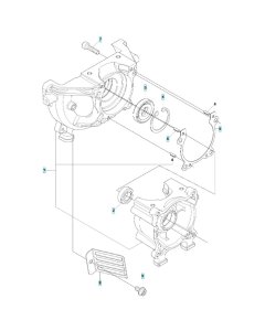 Crankcase Assembly for 543RBS