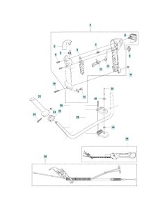 Throttle Assembly for Husqvarna
