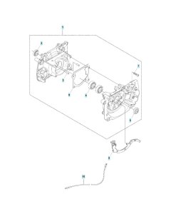 Crankcase Assembly for 545F