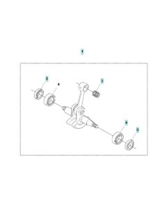 Crankshaft Assembly for 545F