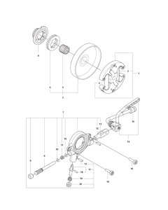 Clutch, Oil Pump Assembly