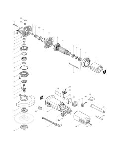 Makita 9558NB Assembly