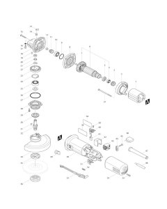 Makita 9558NBR Assembly