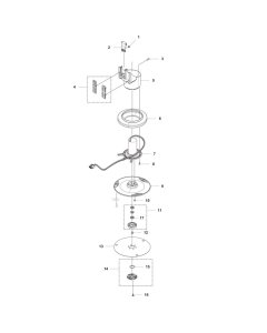 Blade Motor for Husqvarna 520H