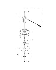 Blade Motor & Cutting Assembly