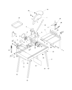 Belle BC 350 Main Assembly